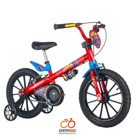 Bicicleta Aro 16 nathor Masculina Spider Man - Center Bike João Pessoa