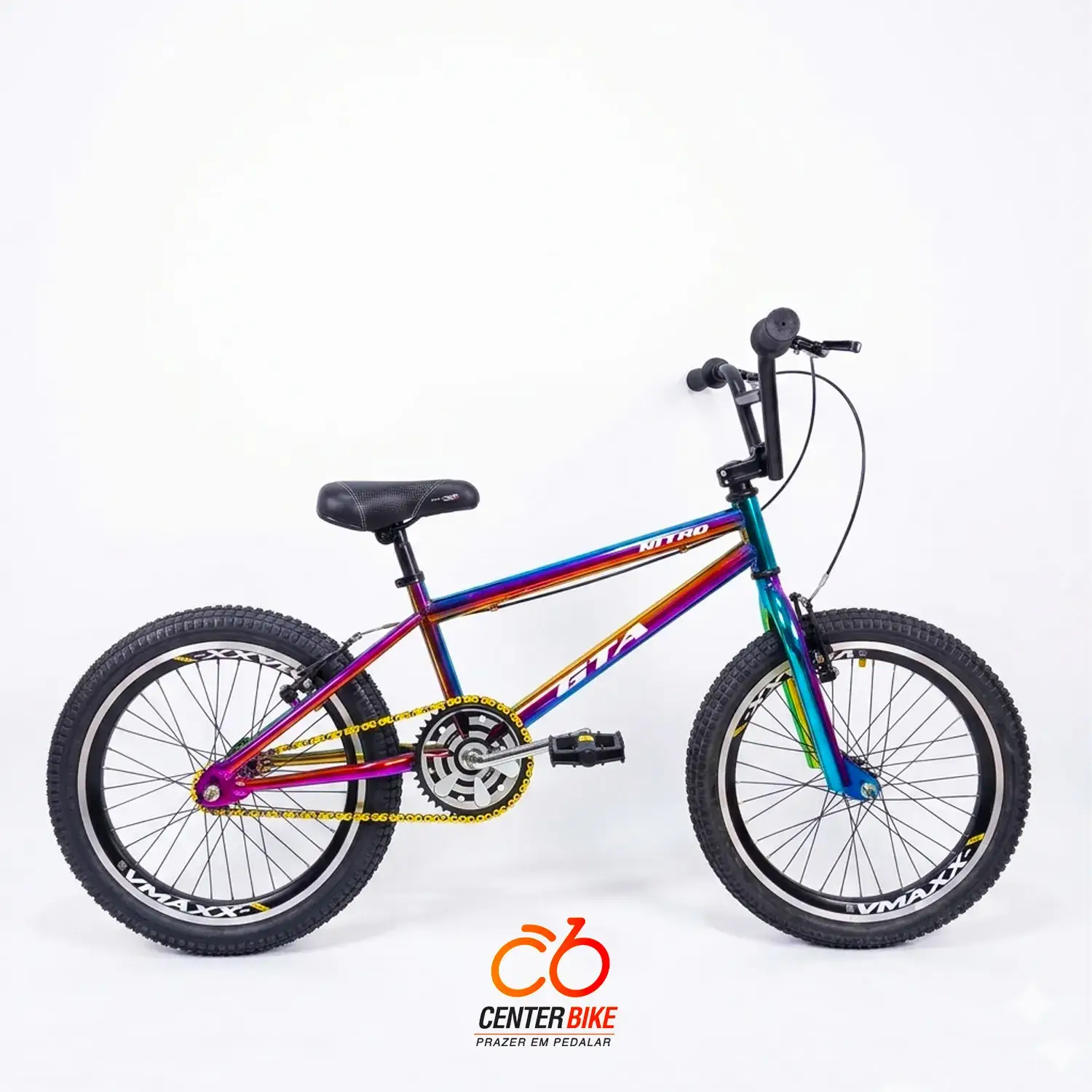 Bicicleta Aro 20 Alumínio Cross Bmx Nitro Camaleão - Center Bike João Pessoa