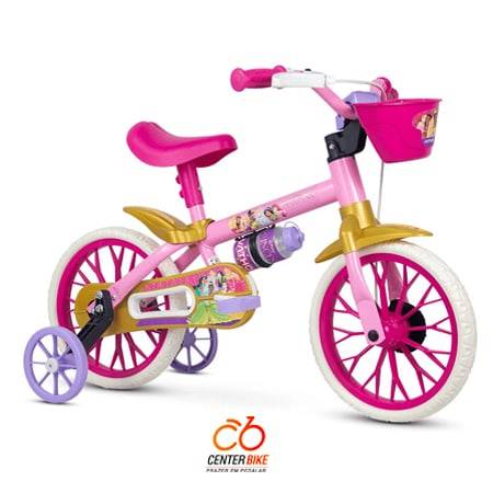 Bicicleta Aro 12 Feminina Princesas - Center Bike João Pessoa