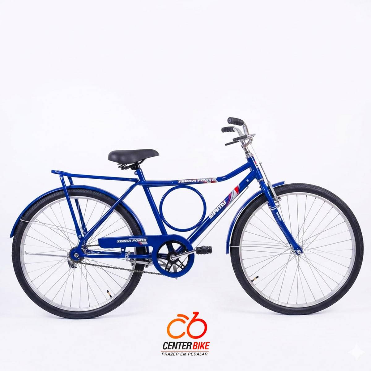 Bicicleta Aro 26 Monark azul - Center Bike João Pessoa